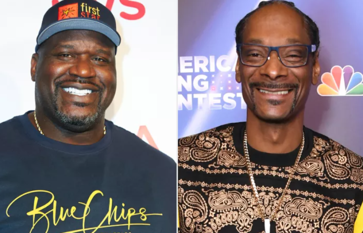 Shaquille O'Neal Taps는 그의 '즐거운 집' 슈퍼볼 파티를 위해 스눕 독과 디플로를 합니다. Shaquille O'Neal Taps는 그의 '즐거운 집' 슈퍼볼 파티를 위해 스눕 독과 디플로를 합니다.