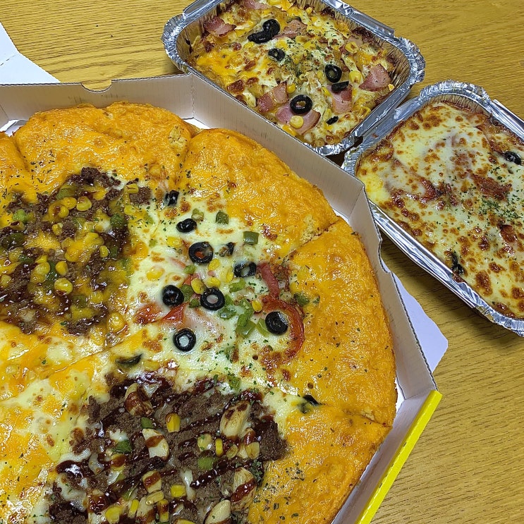  거제 피자 맛집 반올림피자샵, 우리 엄마도 나도 반올림피자샵 단골이지요