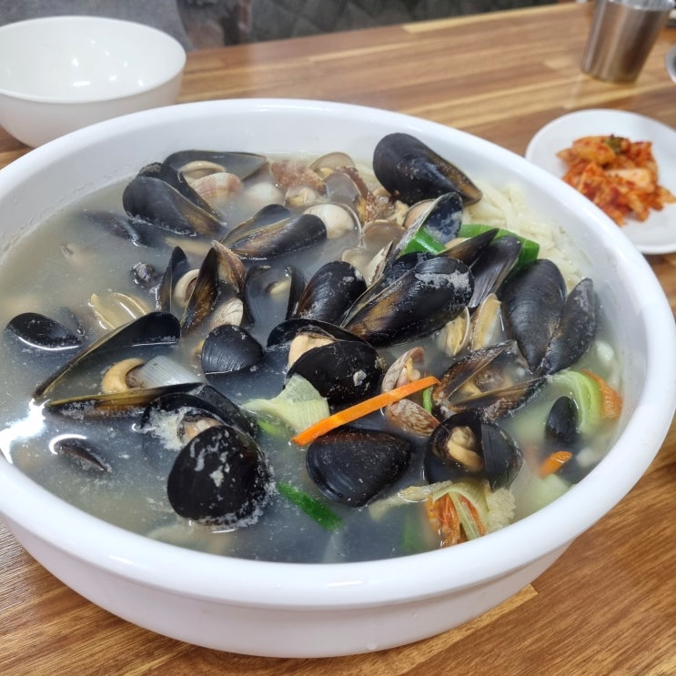  원주 제물포 칼국수, 10번 넘게 간 바지락 칼국수 단골 맛집