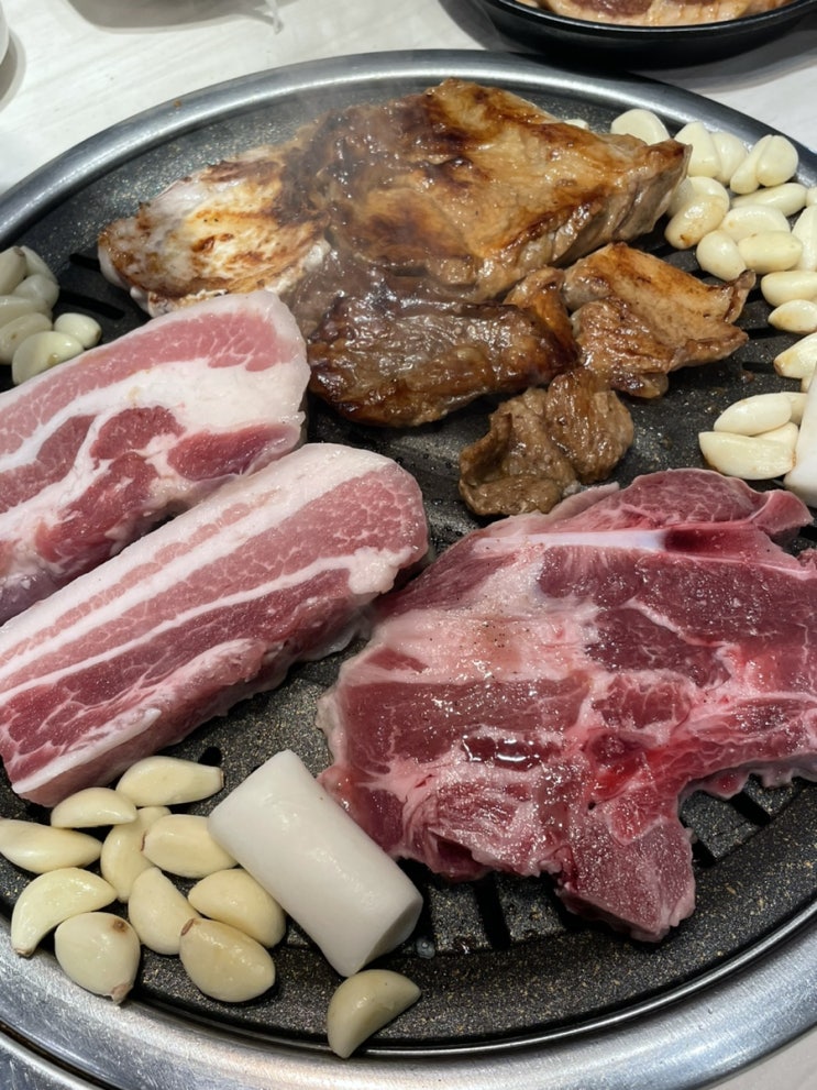  수원역 돼지갈비 가성비 맛집 명륜진사갈비