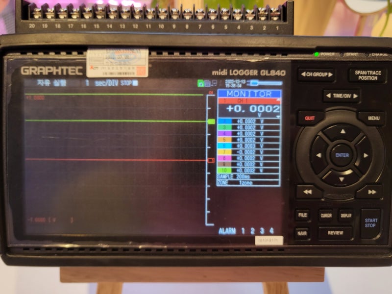 [GRAPHTEC] GL840-M 데이터로거 제품 리뷰 : 네이버 블로그