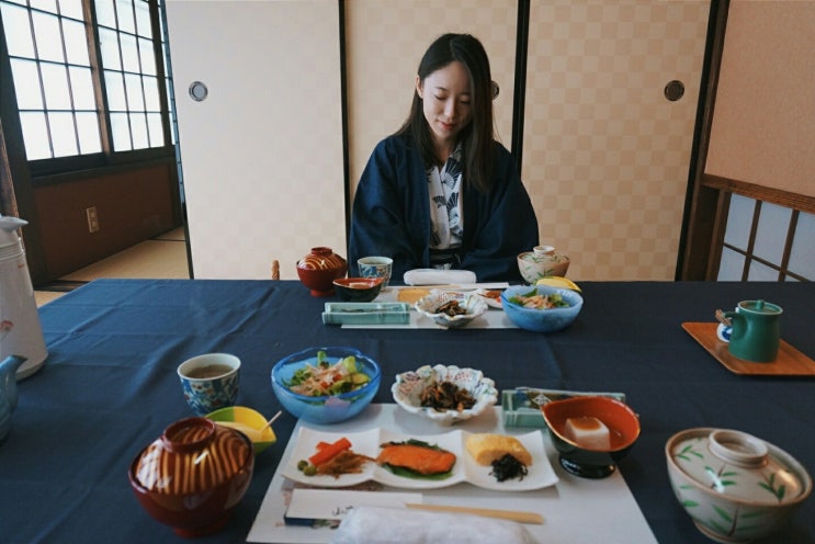  [큐슈] 일본인 남친과 유후인 료칸 산소 타나카 (山荘田名加)