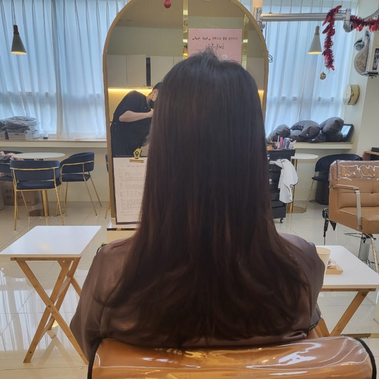  초읍연지동 해든미용실 톤다운 시세이도 염색