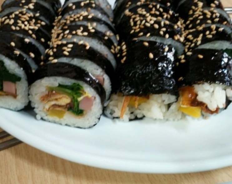  즉석김밥 칼로리&가격&점심 먹방 후기