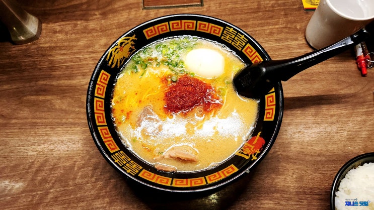  후쿠오카 맛집 : 이치란라멘 본점, 24시간 영업 메뉴 대기시간