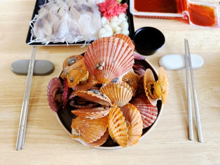  수원 농수산물센터 가리비 맛집 태광물산 내돈내산 추천