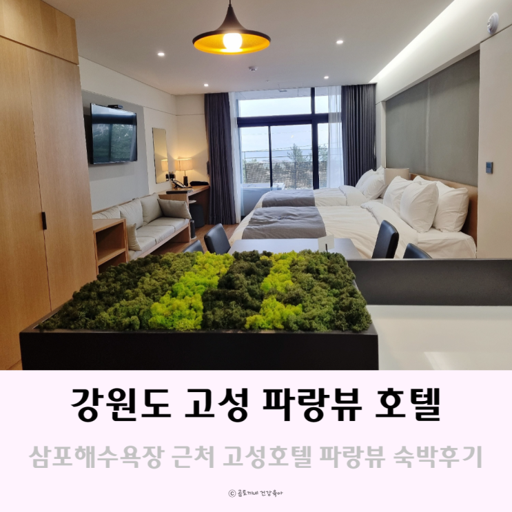 강원도 고성호텔 : 삼포해수욕장에 위치한 파랑뷰호텔 후기 강원도 고성호텔 : 삼포해수욕장에 위치한 파랑뷰호텔 후기