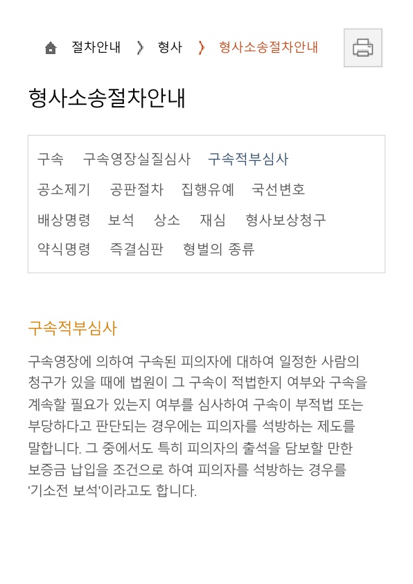  구속적부심사