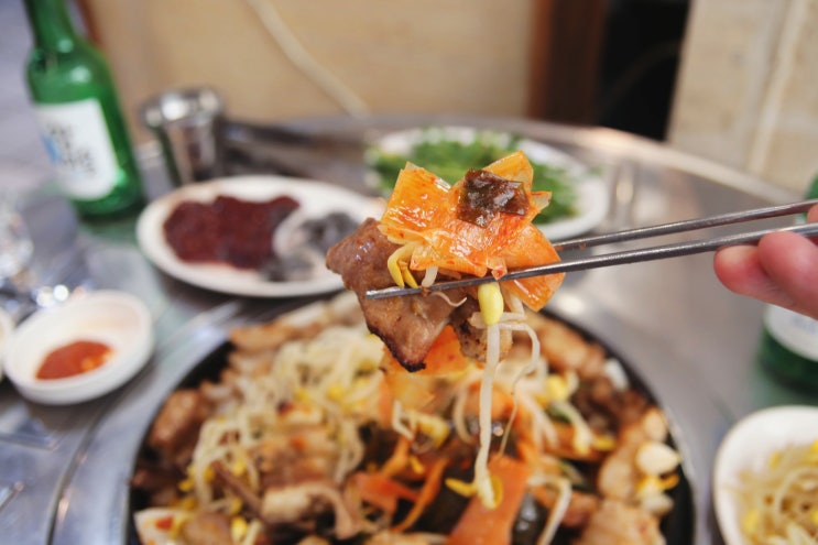  올림픽공원 근처 맛집탐방! 연말 회식장소 '논두렁황소곱창'