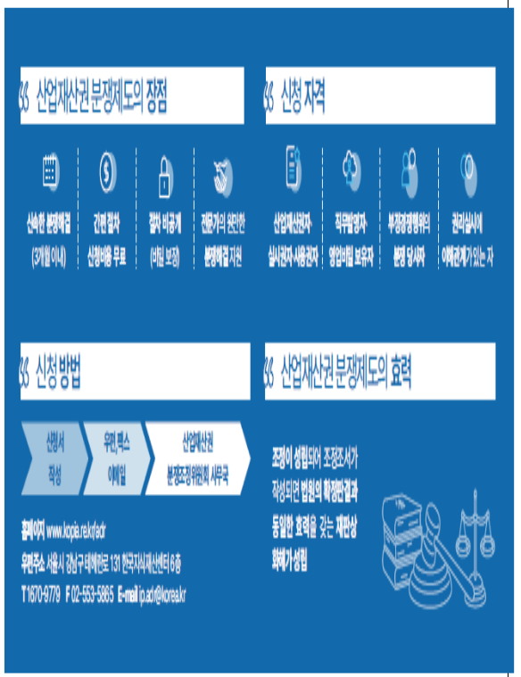 산업재산권 분쟁, 법원소송에서 분쟁조정으로 산업재산권 분쟁, 법원소송에서 분쟁조정으로