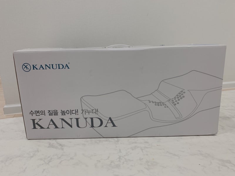 가누다 블루라벨 피아노: 목이 편해지는 경추베개, 템퍼 베개와 비교