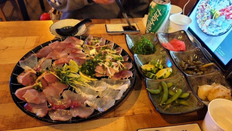  덕천 숙성회 '농띠' & 덕천 핸드드립 카페 '나의 오늘을 다듬다'