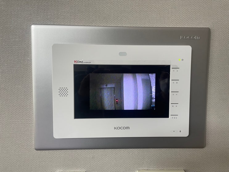  인천 서구 가좌동 한신휴플러스2단지 코콤 비디오폰 K6B VP-70A 교체 설치