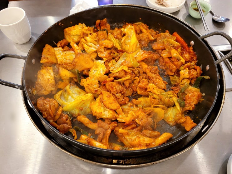  가든파이브 식당 꼬꼬당 콜키지프리 장지역 닭갈비