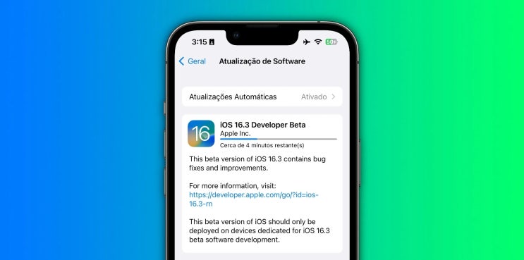 새로운 iOS 16.3 베타1 업데이트 버전 추가 기능 정보