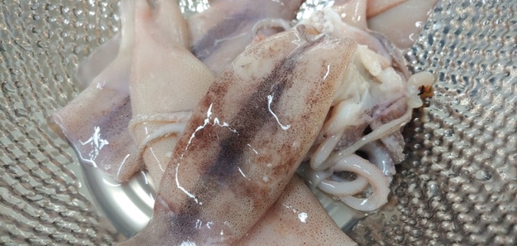  아빠표 집밥, 아빠표 요리 : 처음해 본 오징어 순대, 색다른 메뉴로 아이의 입맛을 잡는다.