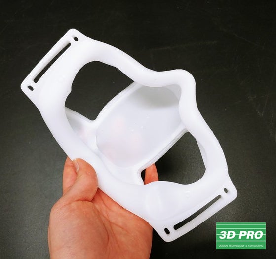  폴리우레탄 고무소재/3D프린터로 경도(연성)가 있는 고무(PU RUBBER)/실리콘 소재로 시제품 제작 SLA방식/고무(폴리우레탄)소재/ 쓰리디프로/3D프로/3DPRO 