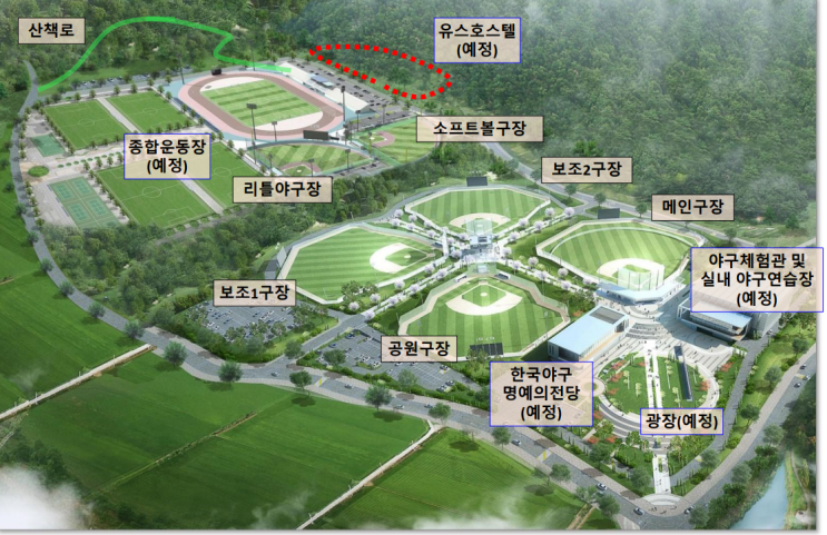 부산 기장, 강원 횡성, 충북 <b>보은</b>에 ‘KBO <b>야구</b>센터’ 조성... 
