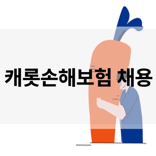 캐롯손해보험 채용 / 공고 확인하기, 면접 및 자소서 대비 합격방법