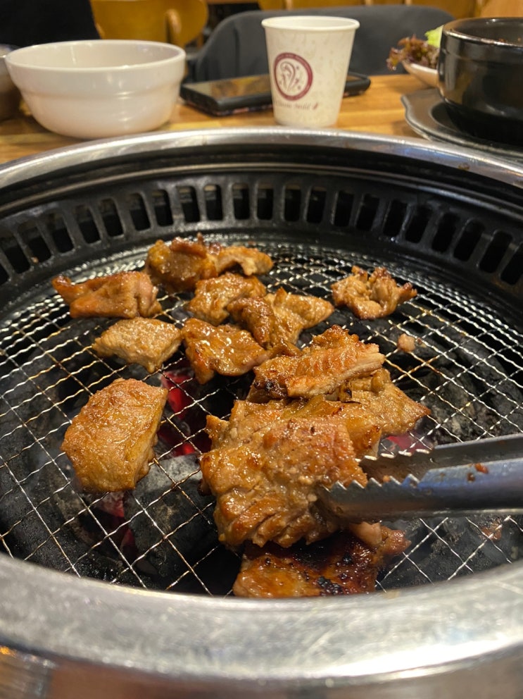  12/15 (1) 전주 아중리 맛집:) 전주 솔가 숯불갈비 본점에서, 두둑한 저녁 식사~!! 전주 모임장소 추천