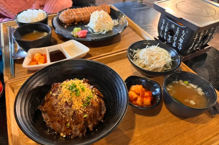 홍대 맛집 베스트10 상수 홍대 규카츠 스테키동 카츠미 방문후기