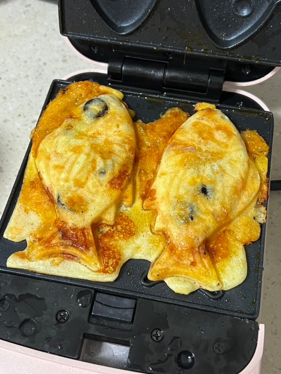  붕어빵 기계로 홈메이드 붕어빵 만들기 !  (피자붕어빵, 김치치즈붕어빵, 고구마붕어빵, 초코붕어빵)