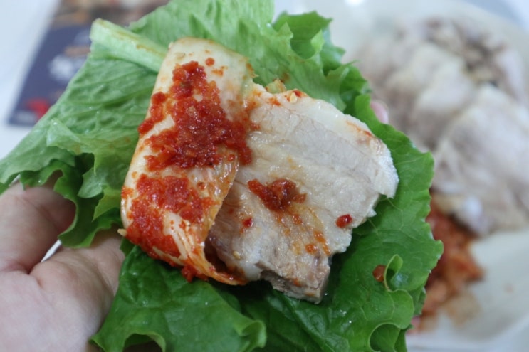  실비김치추천 수육이랑 먹기 좋은 매운 파김치맛집