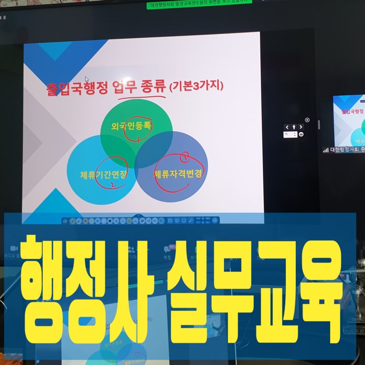  행정사의 업무, 창업 준비를 위한 실무 교육(1)