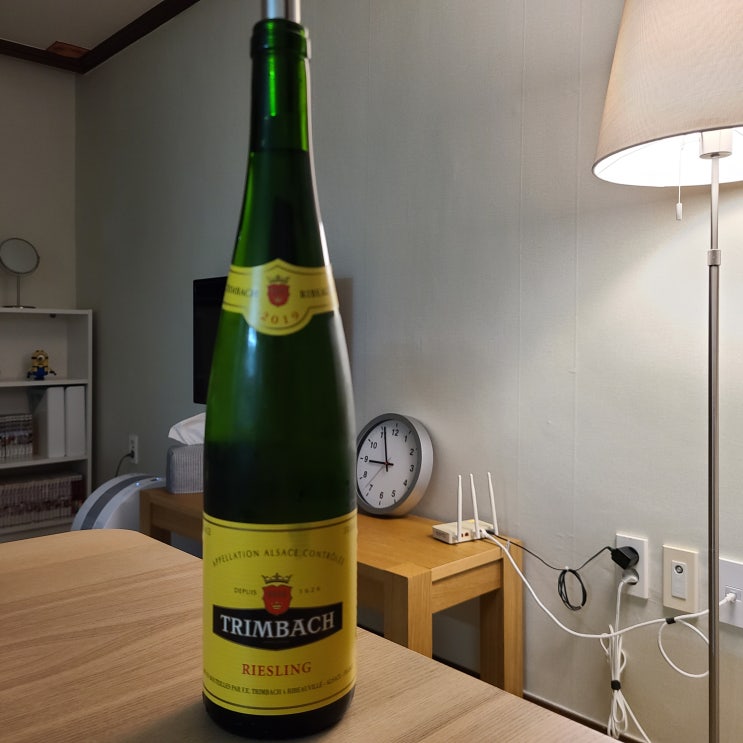  [와인킹 추천 와인] 트림바크 리슬링, 2019( TRIMBACH riesling, 2019) - 높은 산도의 아주 깔끔한 화이트 와인
