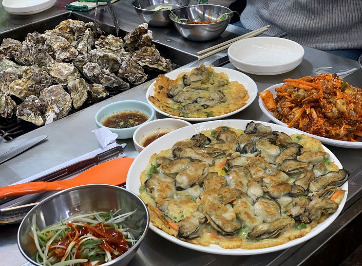  [천북굴단지 석화축제] 12월에는 보령굴축제 '전통굴수산' 굴구이/굴찜/생굴무침 #내돈내산