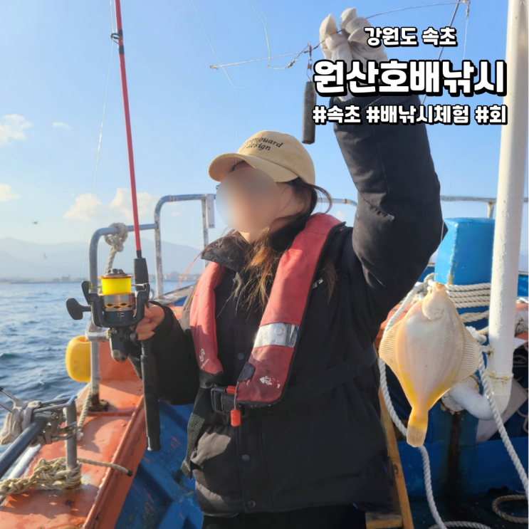  [강원도/속초] 원산호배낚시 | 강원도 배낚시도 즐기고! 회도 먹고!