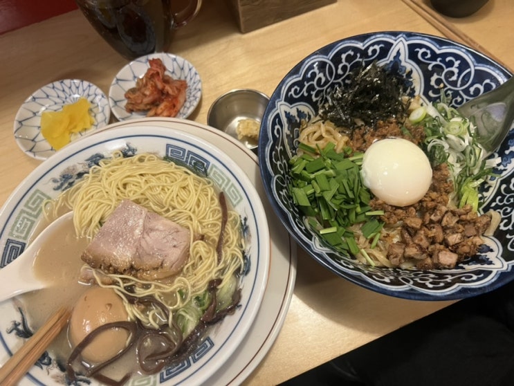  [서울대입구역,샤로수길]라이라이켄_국물이 깊고 진득한 라멘 맛집(?) 솔직후기 (돈코츠라멘,마제소바)