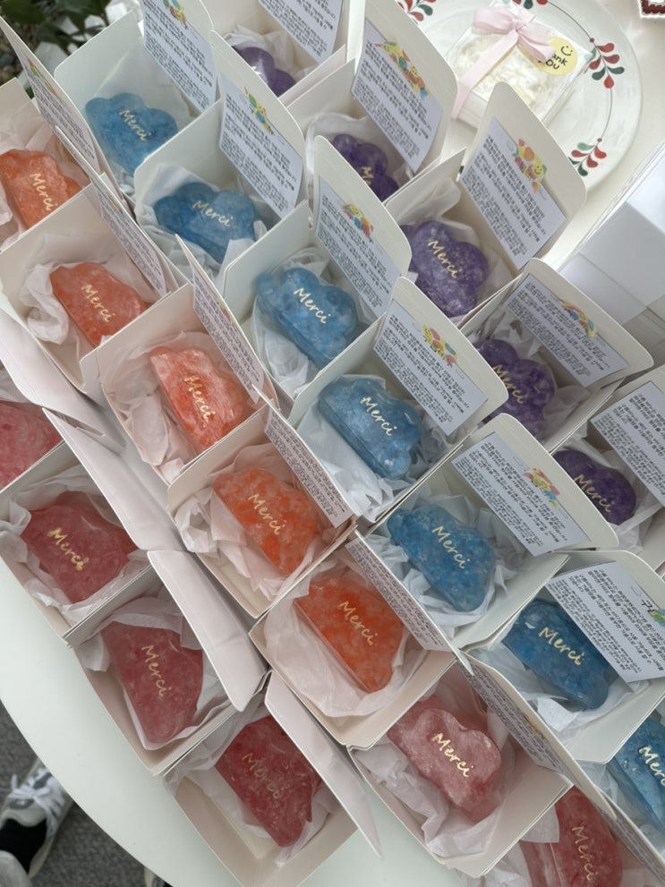  크리스마스 연말 선물 구름비누️