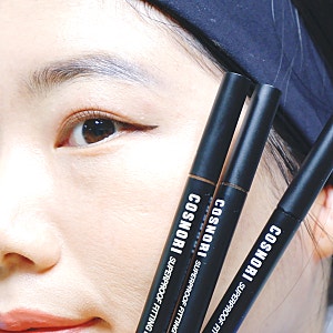 번짐없이 깔끔한 워터프루프 아이메이크업 코스노리 아이라이너