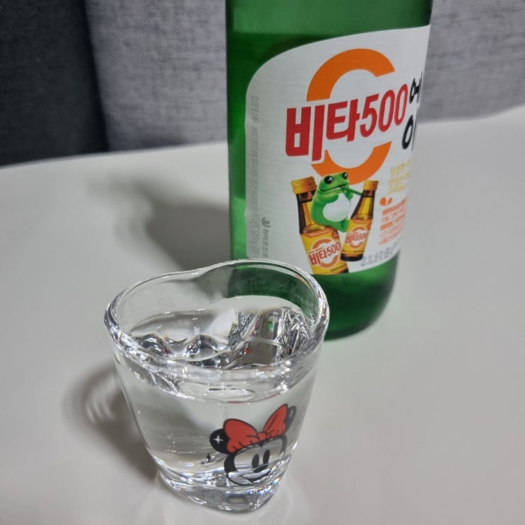  진로 비타500에이슬 상큼한기분 맛있는이슬 비타민소주 비타500소주