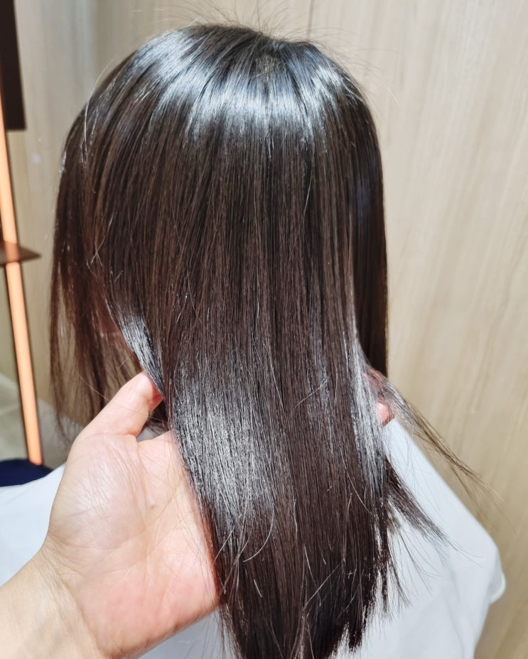  동탄 미용실 매직펌으로 차분하게 변신 (준오헤어 도연)