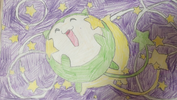  수작업 그림_아크로스 허쉬 (괴도 조커)