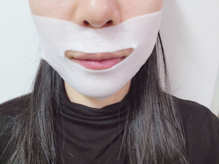  브이밀착마시크 시모먼트 브이리프팅 텐션 마스크 리프팅밴드