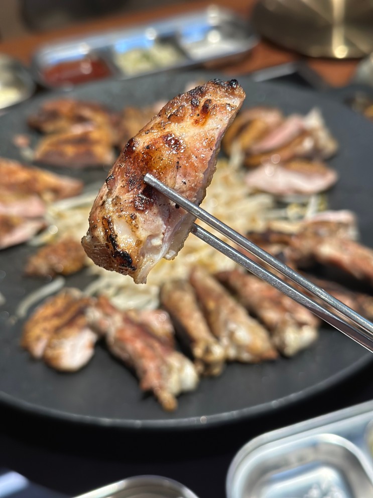 [신도림맛집] 고시정 볏짚 숯불 닭갈비 치킨 대신 담백한 닭구이를 원한다면!