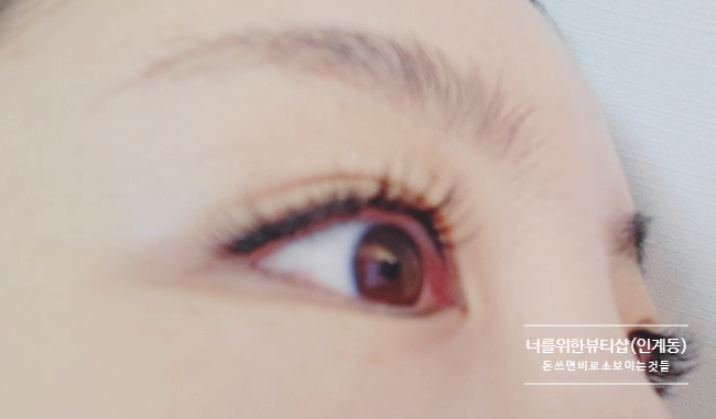  인계동 속눈썹 내돈주고 연장후기/너를위한뷰티샵