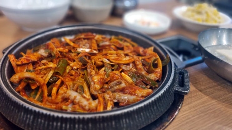  전주 서신동 개마고원 철판낙지볶음 해물찜 베테랑 들깨 칼국수 느낌 현지인 추천 내돈내먹 리뷰