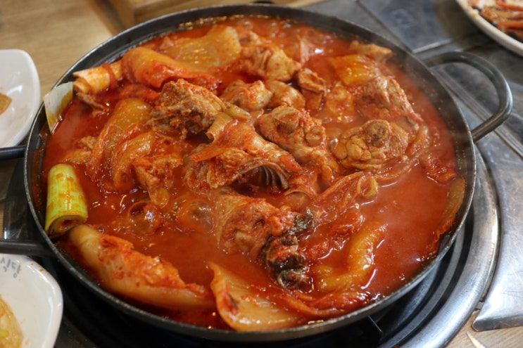 인천논현맛집 석정식당 묵은지닭볶음탕 점심특선 존맛탱