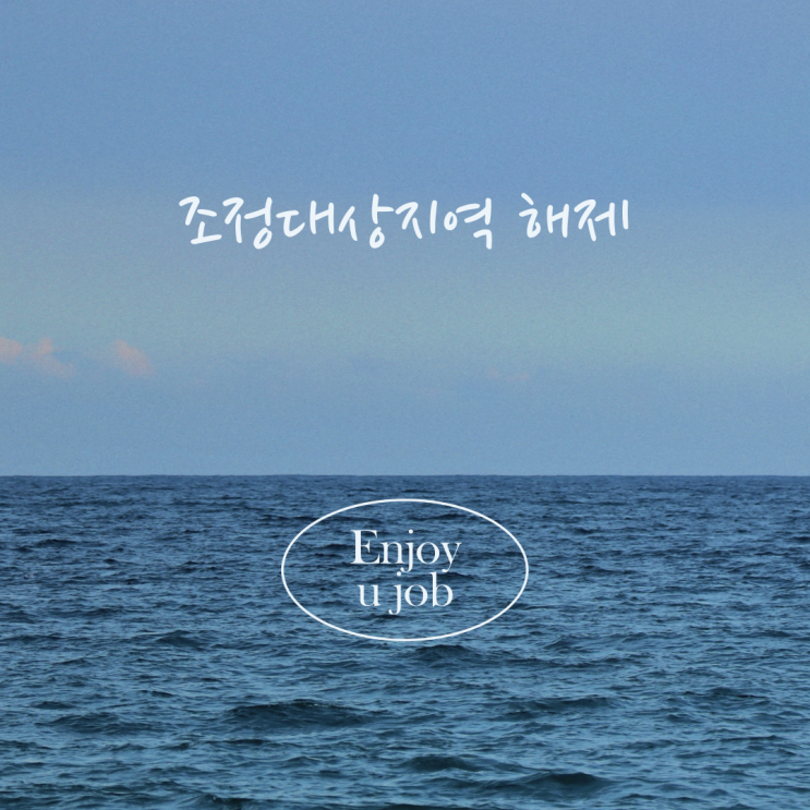 조정대상지역 해제에 따른 부동산 시장 파급 효과 정리 조정대상지역 해제에 따른 부동산 시장 파급 효과 정리