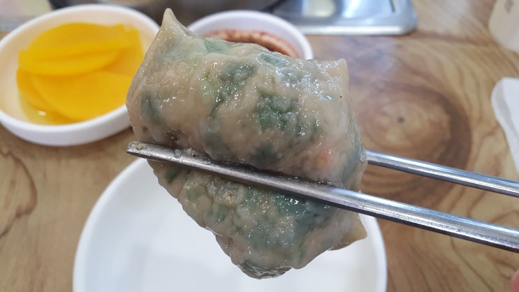 안면도 맛집 칼국수&만두_현지 버스기사 추천! 영심이네만두밥집!