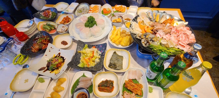  여수 동백회관: 해산물 특정식, 소문난 잔치에 먹을 것 없다