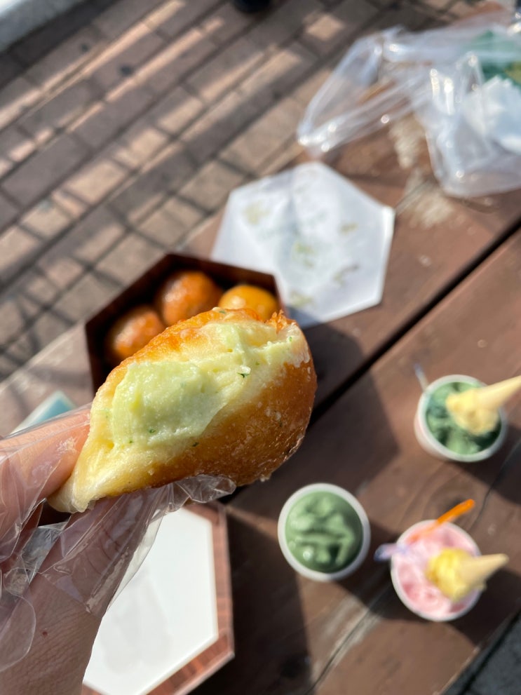  여수 이순신 광장 주변 디저트 맛집: 갓버터도나스, 여수당, 아이스크림옥