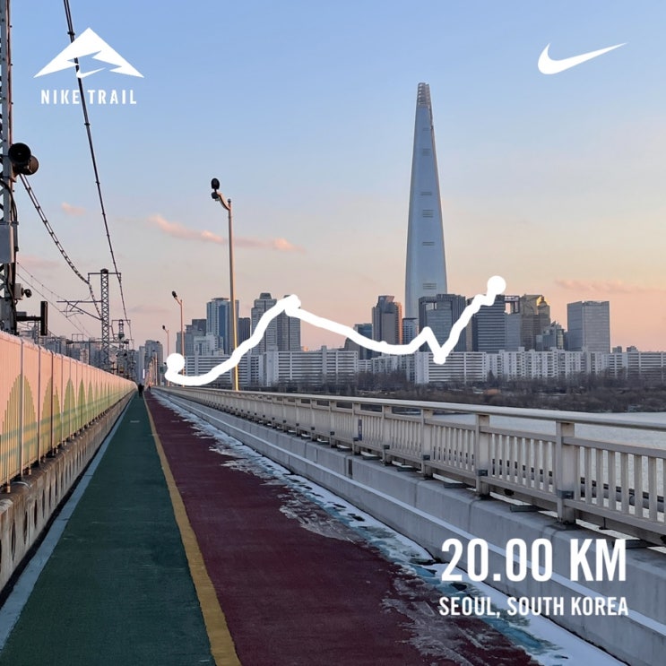 가벼운? 한강 산책 2, 이촌역 => 암사역 20km