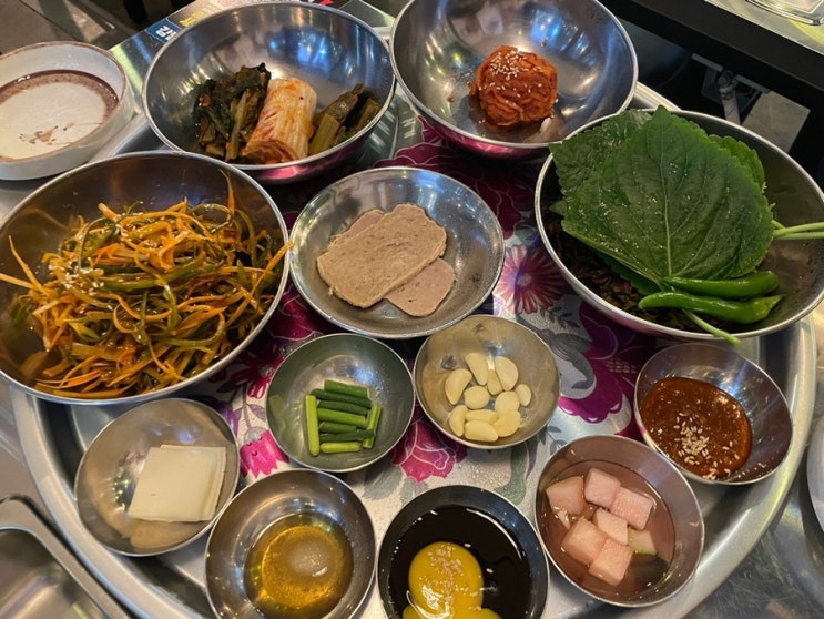  대전 둔산동 삼겹살 강남랭겹 연말 모임 후기