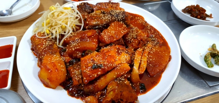  관음동 맛집 코다리찜(자갈치뽈탕생아구)