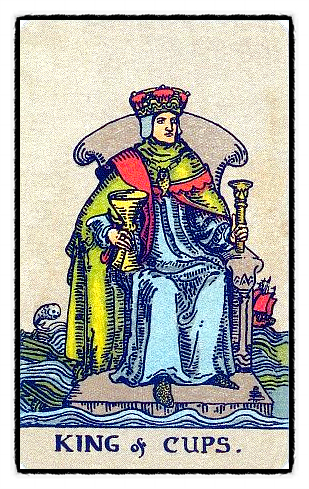  [타로 카드] 컵 왕 / 킹 컵 KING of CUPS(궁정 카드, 코트 카드, 인물 카드)